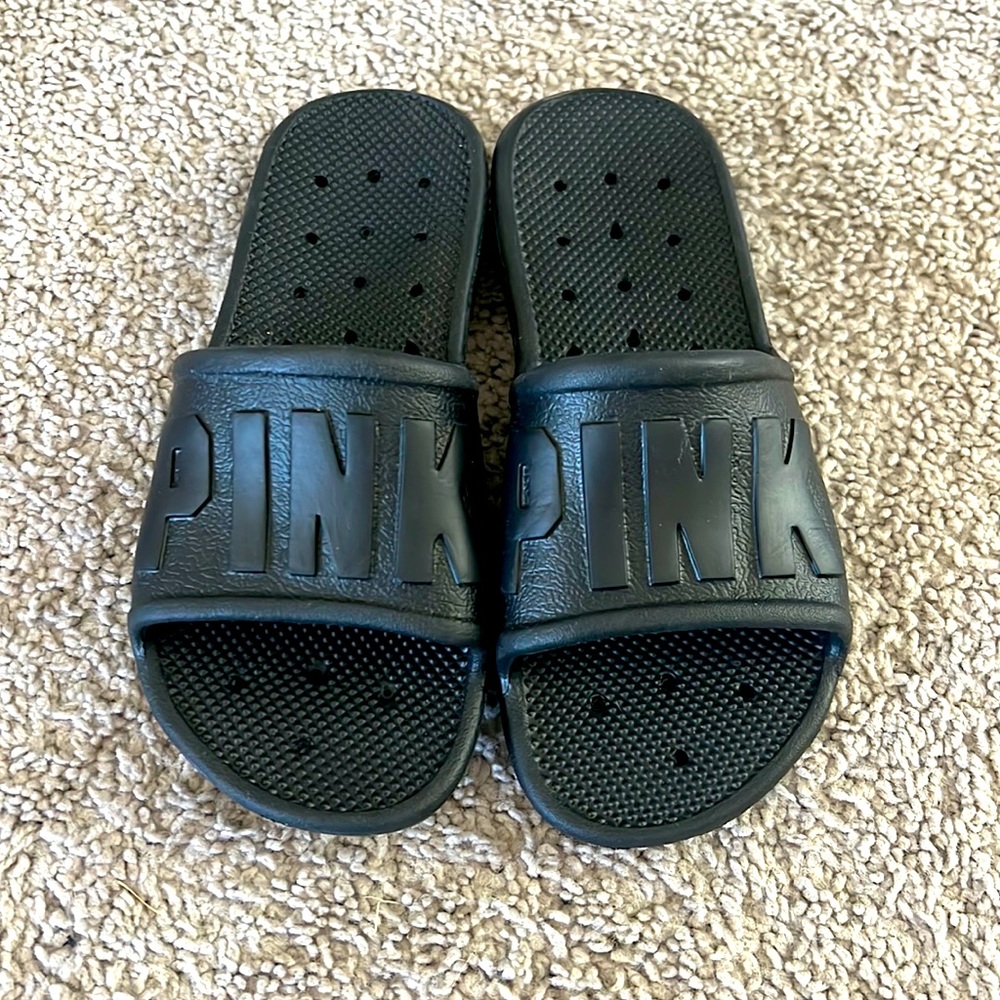 PINK  VICTORIA’S SECRET Slides size small